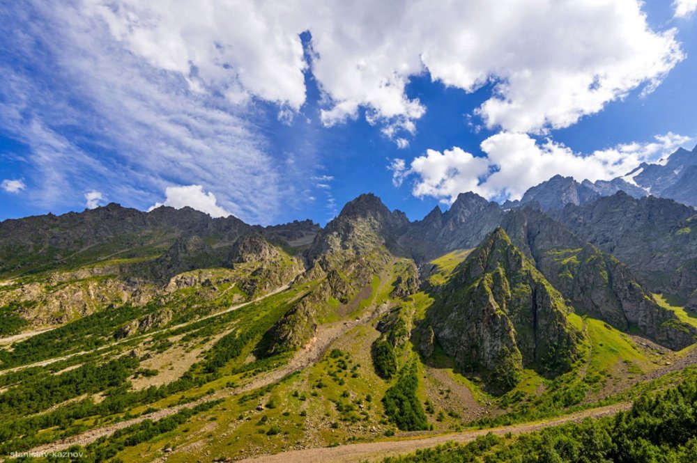 Горы Кавказа хребет Владикавказ
