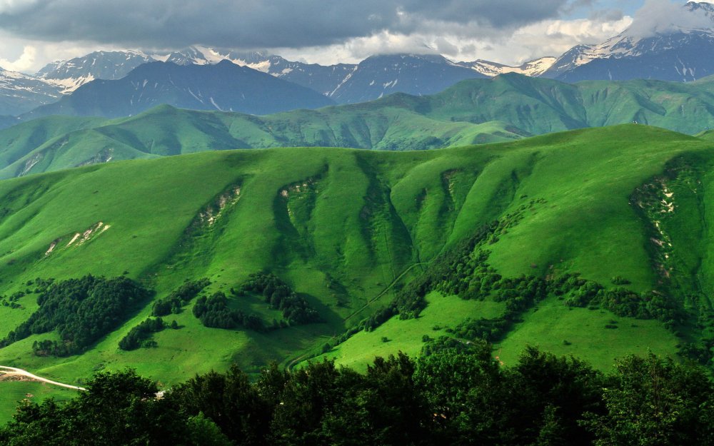 Гора Джермук Южная Осетия