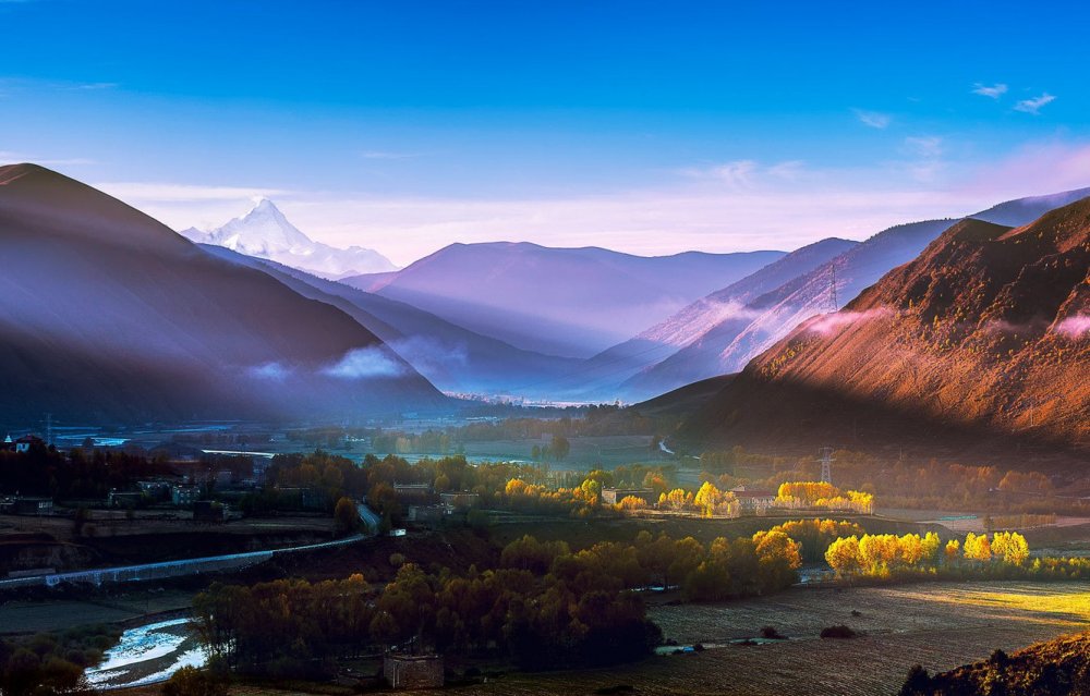 Пейзажи Тибета