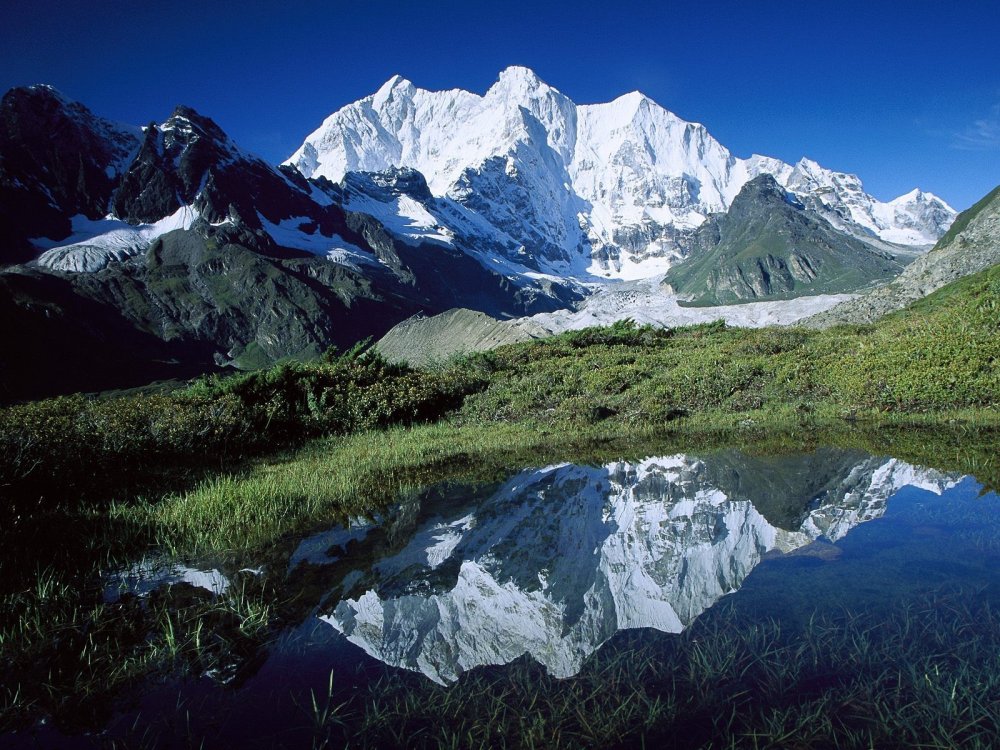 Тибетские горы Гималаи
