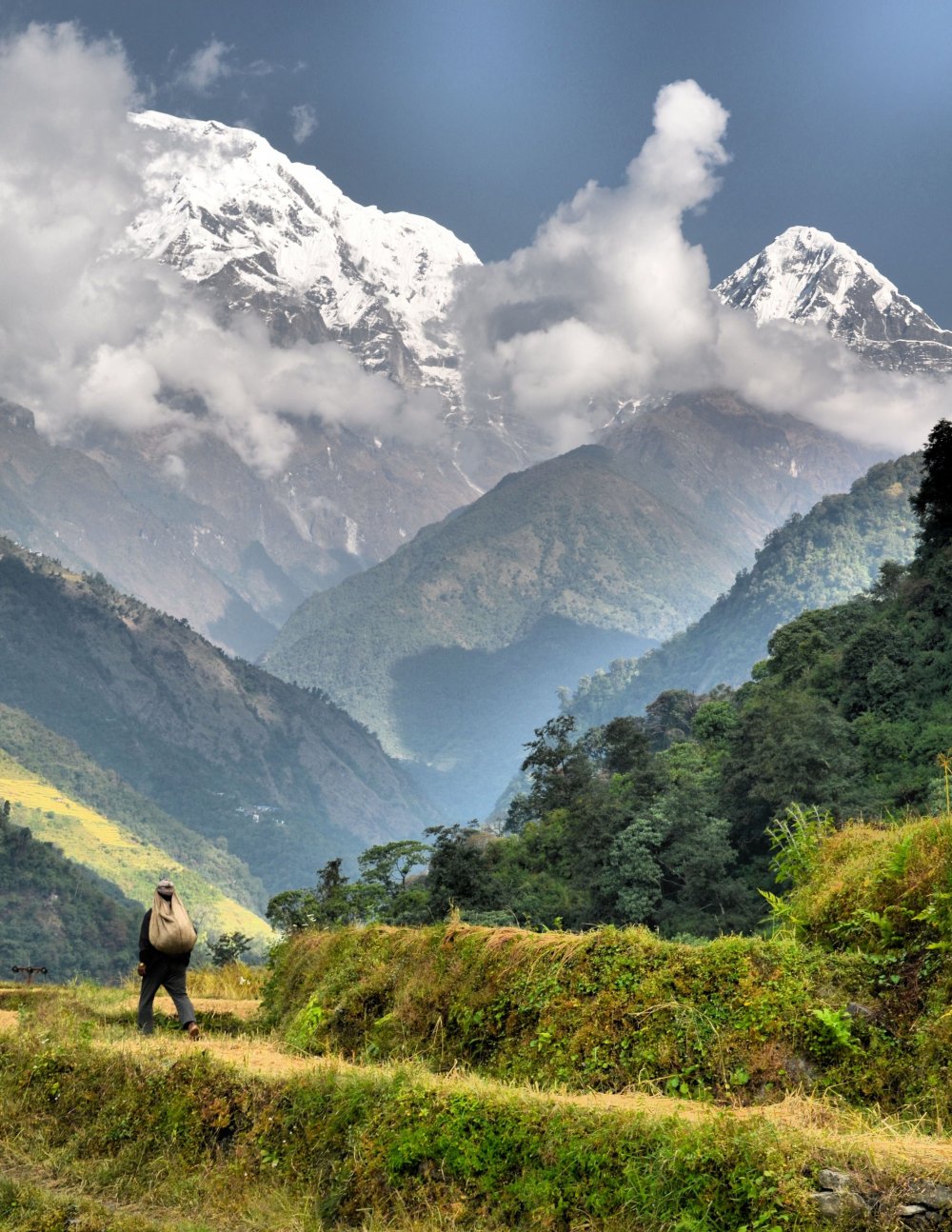 Непал горы Гималаи