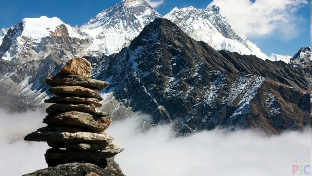 Горные вершины Гималаев