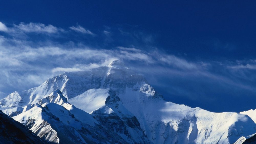 Горы Тибета Эверест