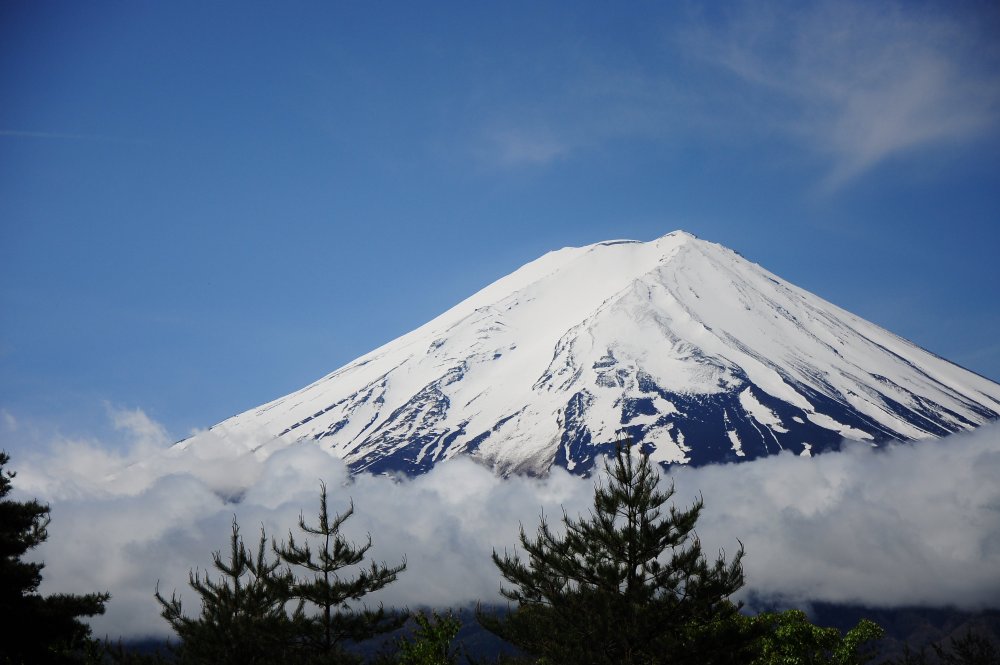 Гора купол Фудзи