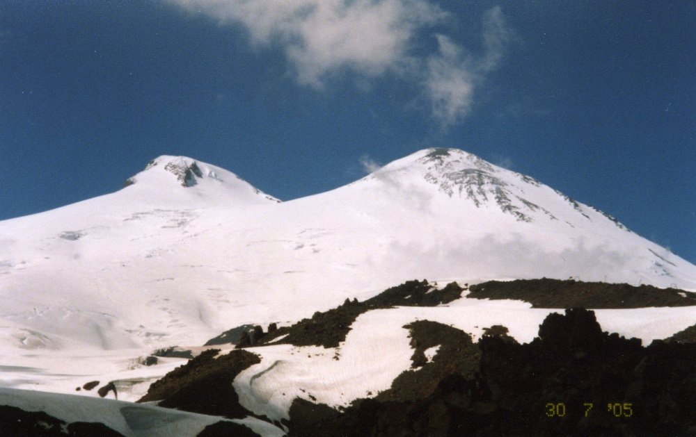 Спящий вулкан Эльбрус