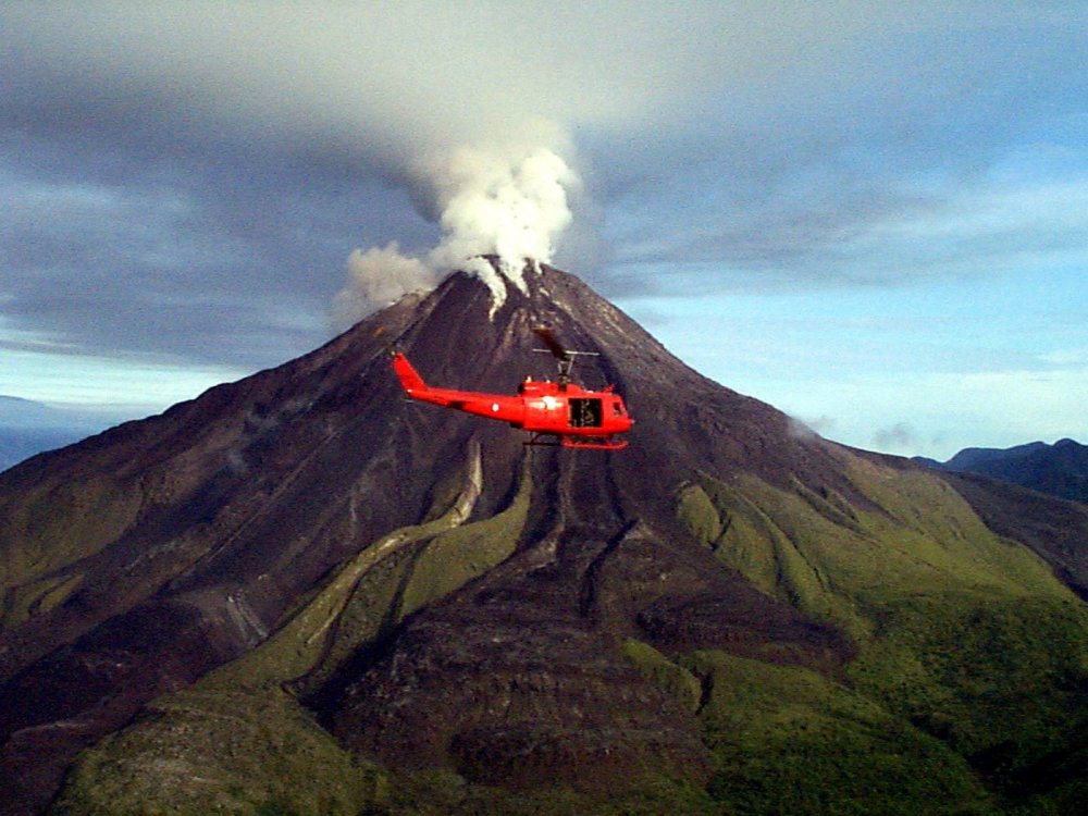 Новая Гвинея вулкан