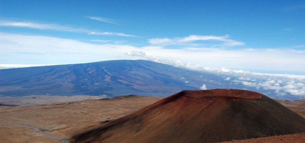 Гора Мауна-Кеа на земле