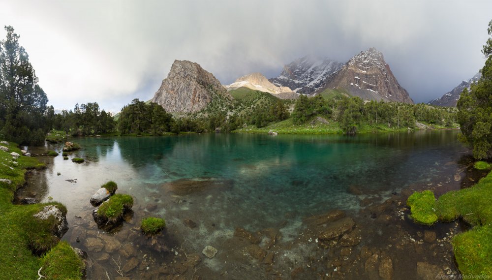 Фанские горы, Алаудинские озера, Таджикистан