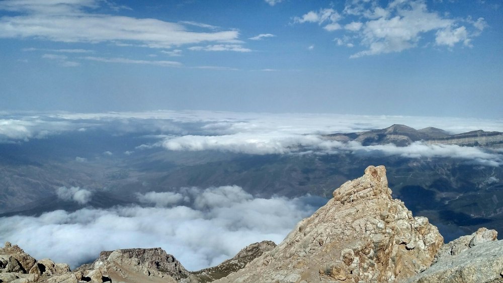 Гора Шалбуздаг в Дагестане высота