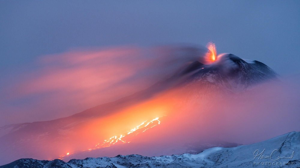 Вулкан Этна характер извержений