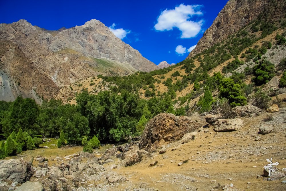 Фанские горы Узбекистан
