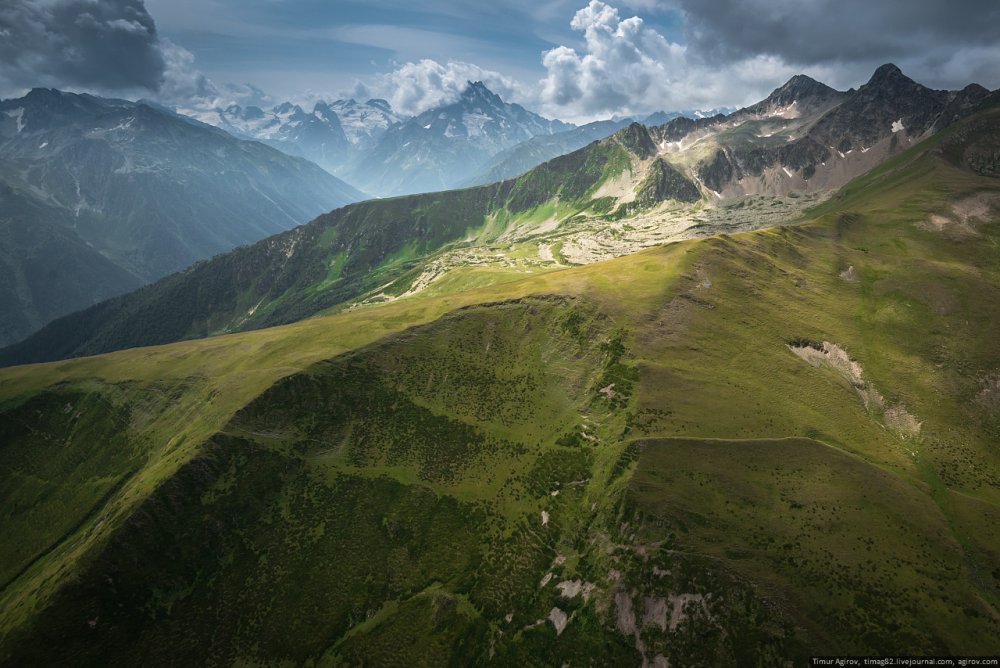 Горы Карачаево-Черкесии