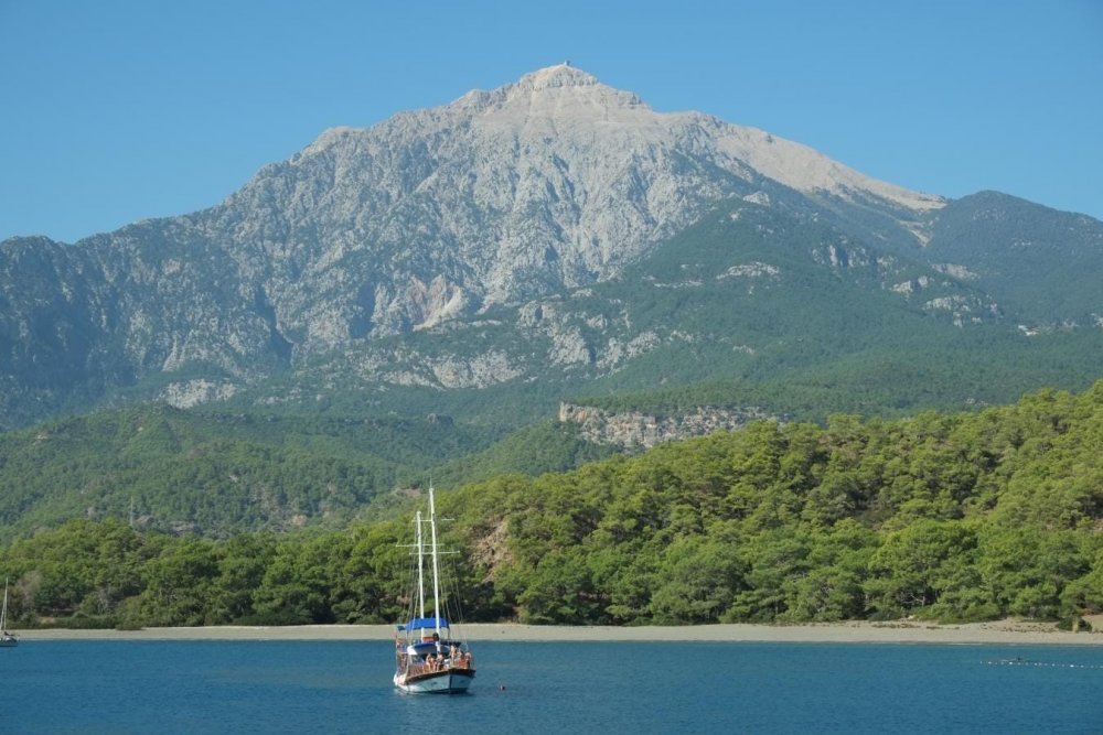 Виды горы Тахталы Турция