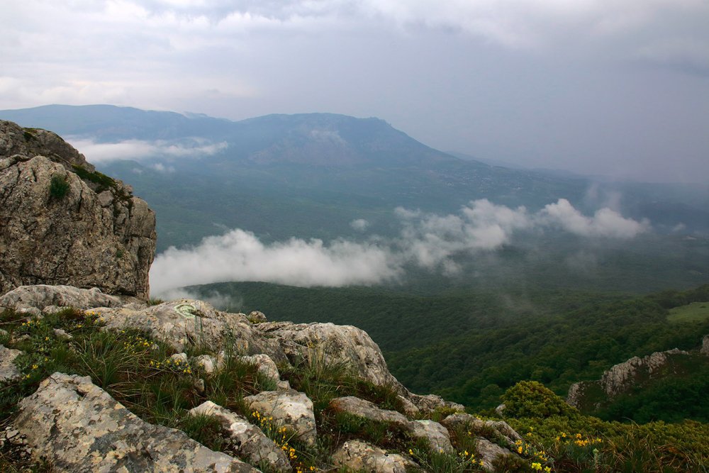 Чатыр Даг гора в Крыму