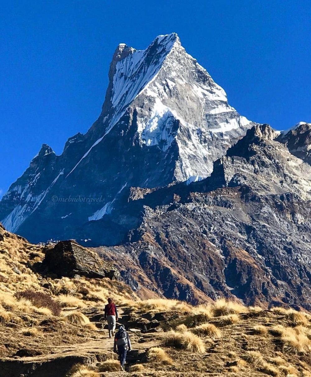 Горный пейзаж Гималаи