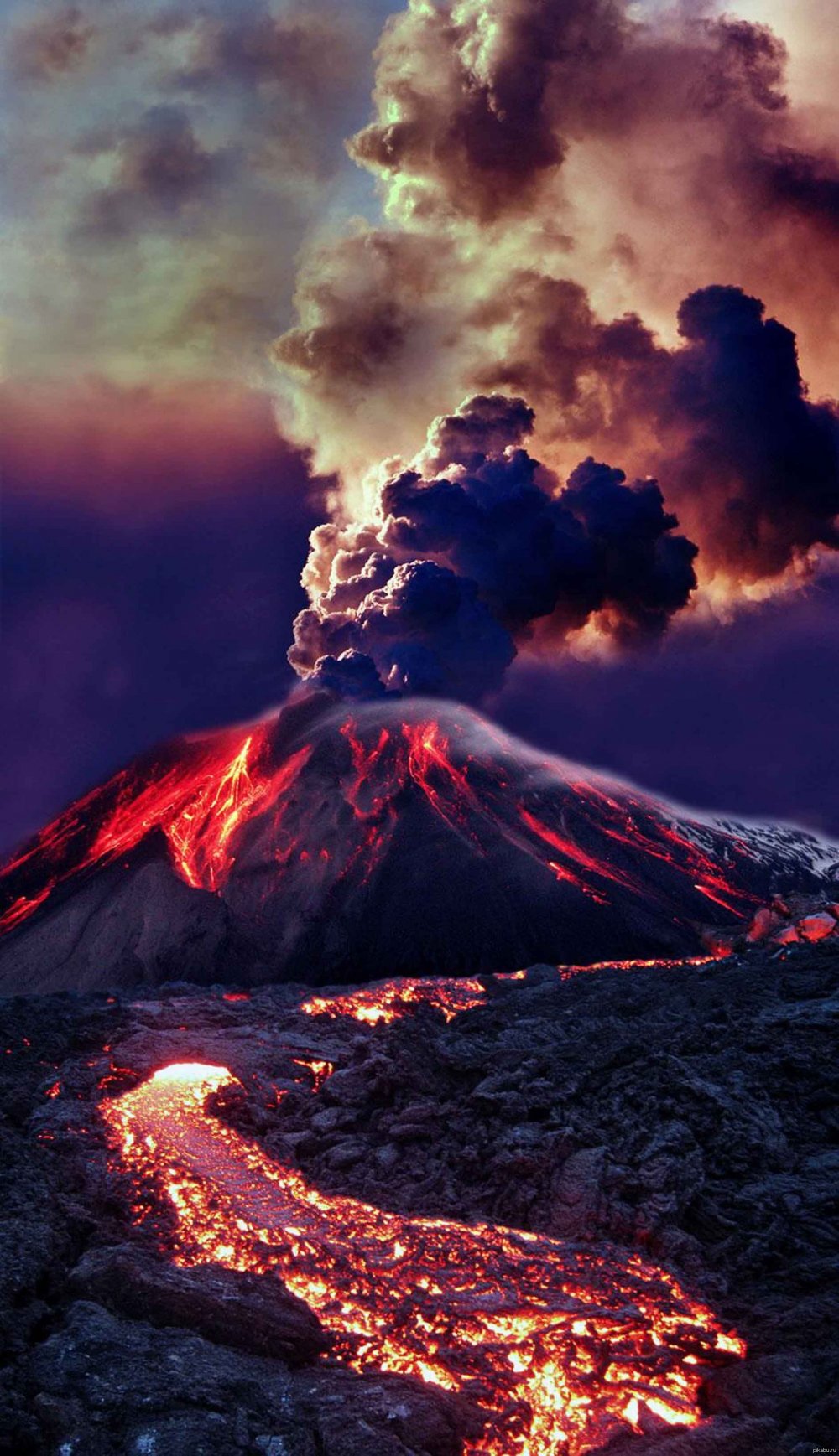 Вулкан Эйяфьятлайокудль извержение 2010
