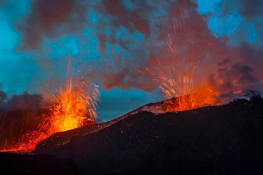 National Geographic извержение вулкана