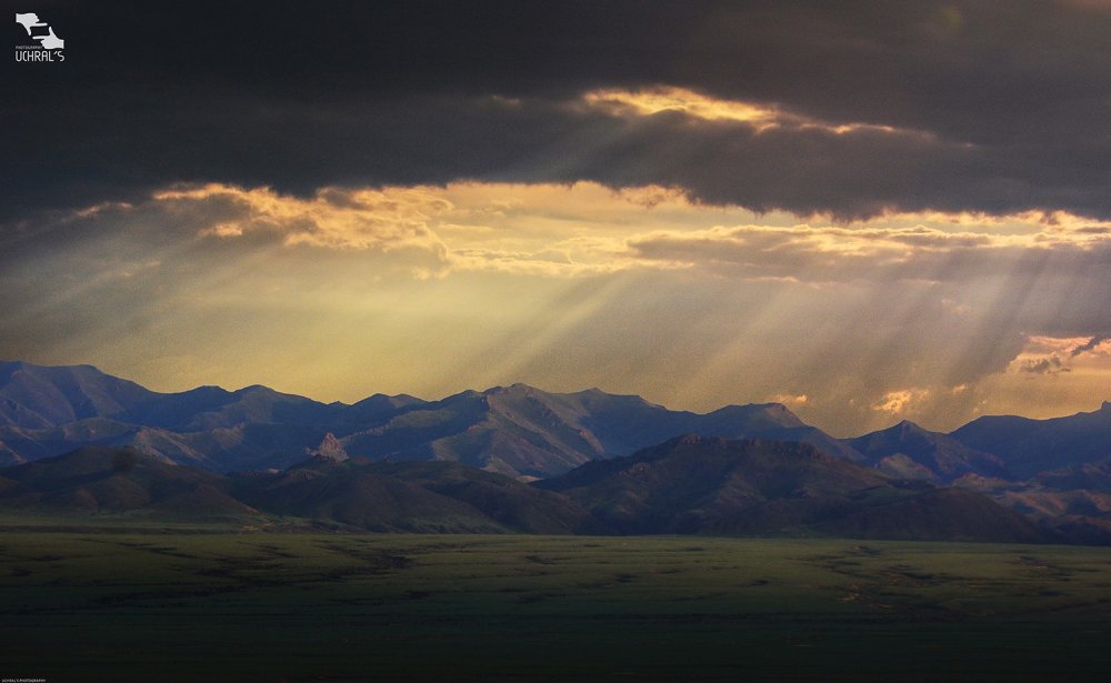 Типичные пейзажи Монголии