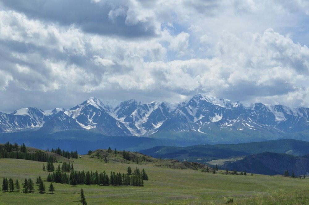 Горы монгольский Алтай