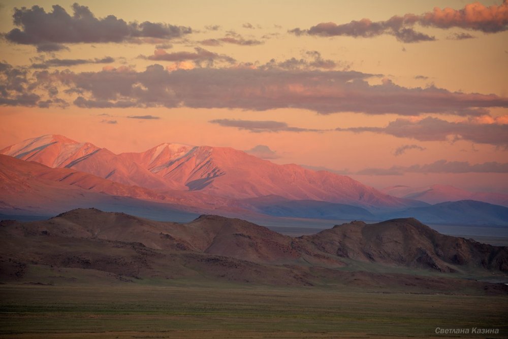 Горы Монголии
