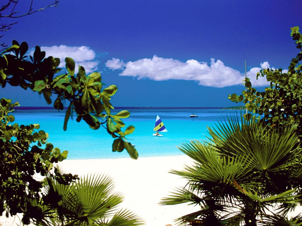 Карибы пляж Лагуна