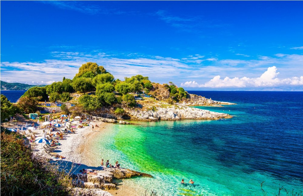 Корфу остров Греция