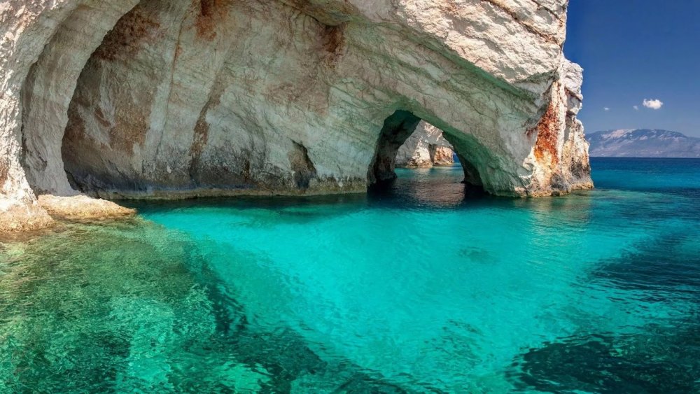 Голубая пещера Греция Закинтос