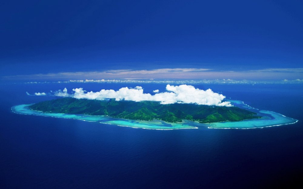 Остров Муреа французская Полинезия фото
