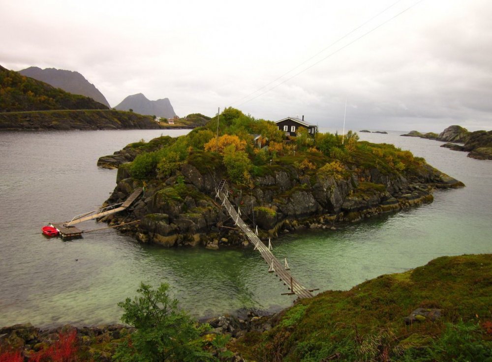 Остров Сенья Норвегия фото