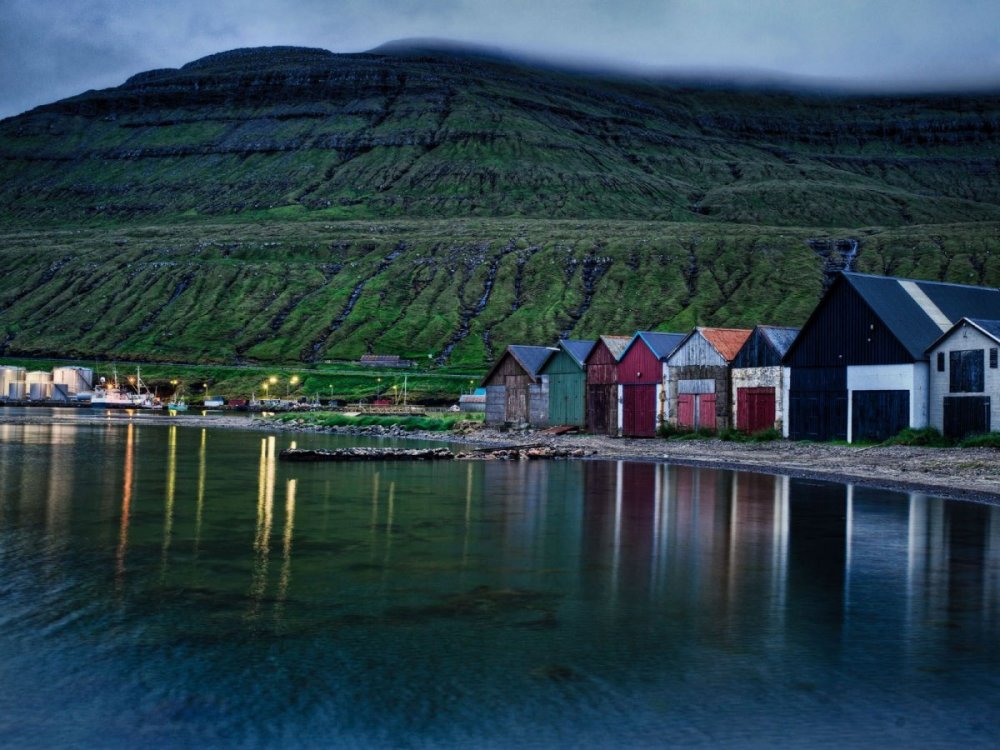 Река йёкюльсау-ау-фьёдлюм в Исландии