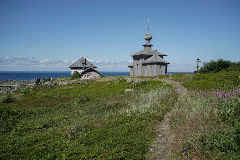 Монастырский поселок Соловецкие острова