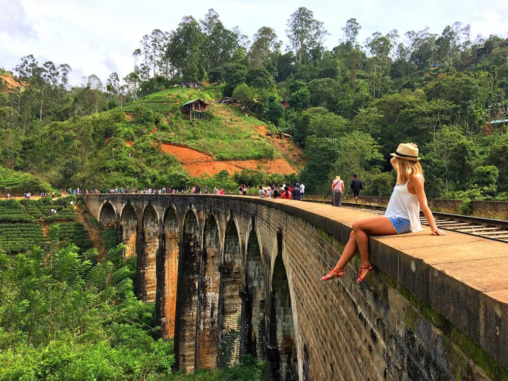 Достопримечательности Шри Ланки девятиарочный мост