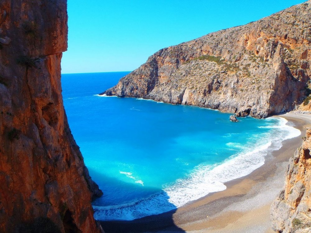 Агиофаранго пляж Крит