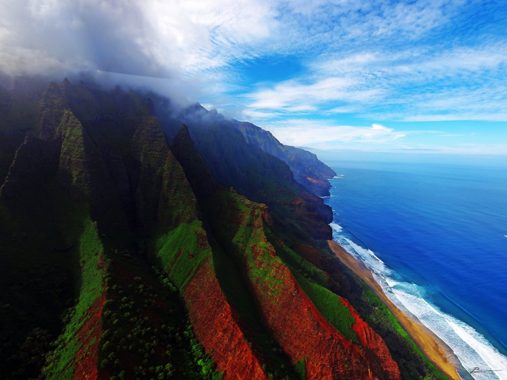 Гавайский архипелаг, тихий океан