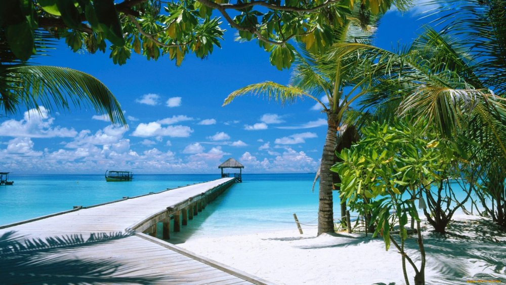 Пляж Баунти Мальдивы