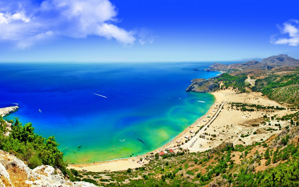 Греческий остров Родос