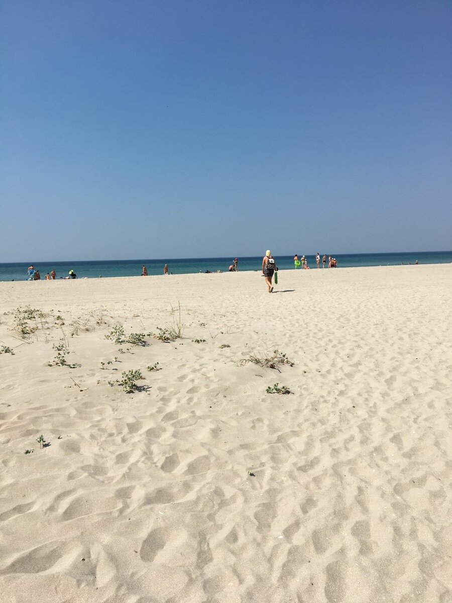 пляж оленевка