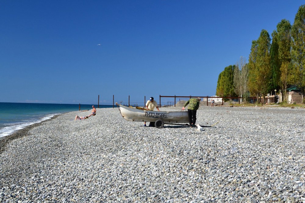 Абхазия Цандрипш пляж