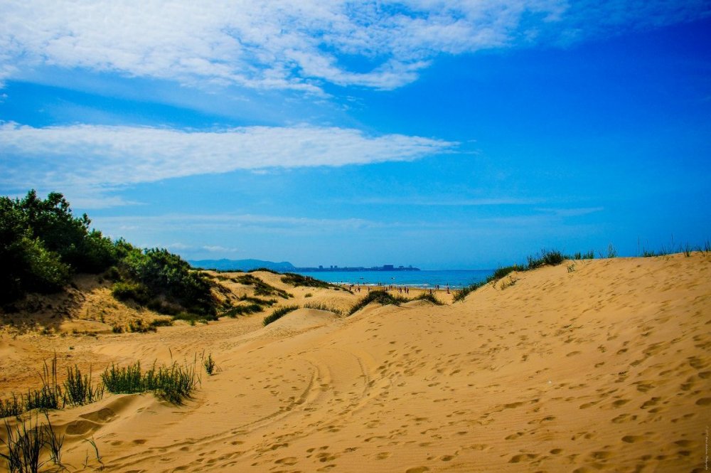Песчаные дюны Джемете