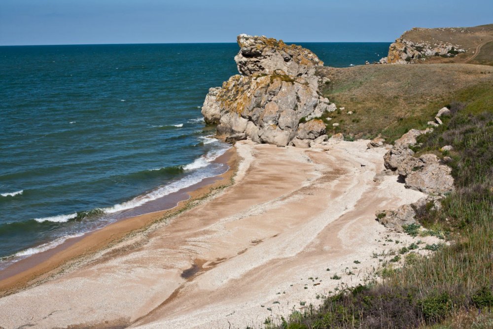 Генеральская бухта Крым Азовское море