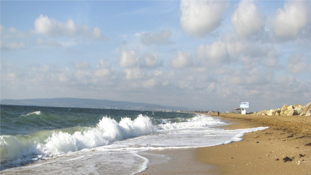 Песочный пляж Феодосия