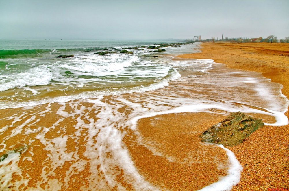 Крым Феодосия золотой пляж