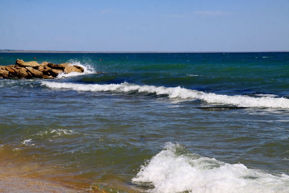 Пляжи в Феодосии и Судаке август 2020
