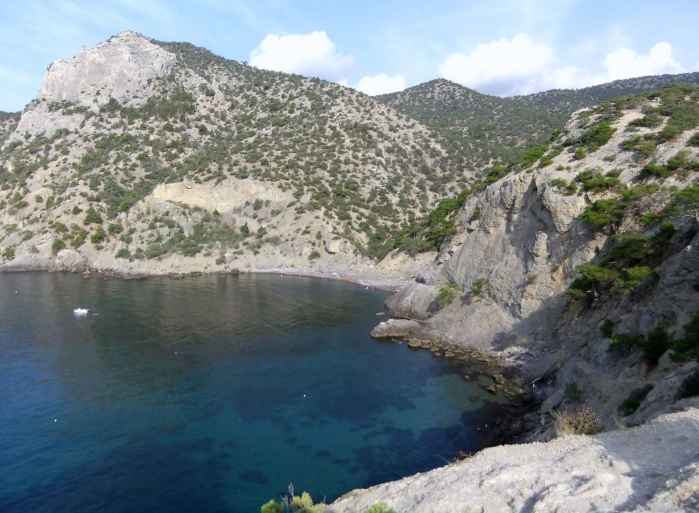 Море Крыма тропа Галиц