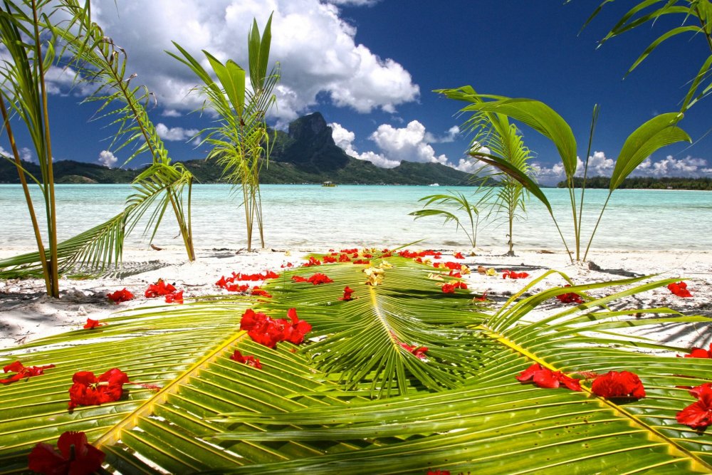 Таити пляж