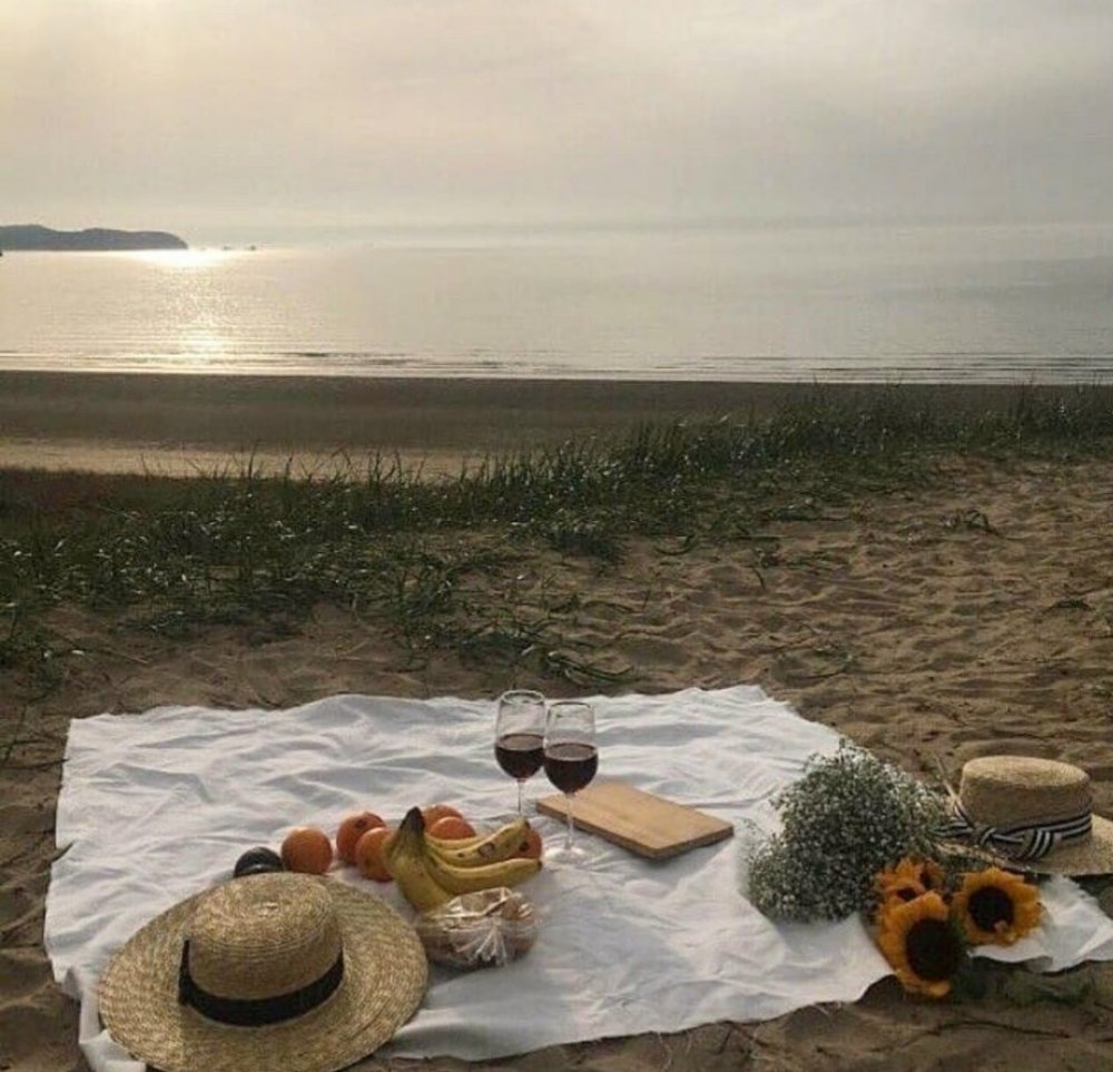 Эстетика Beach пикник