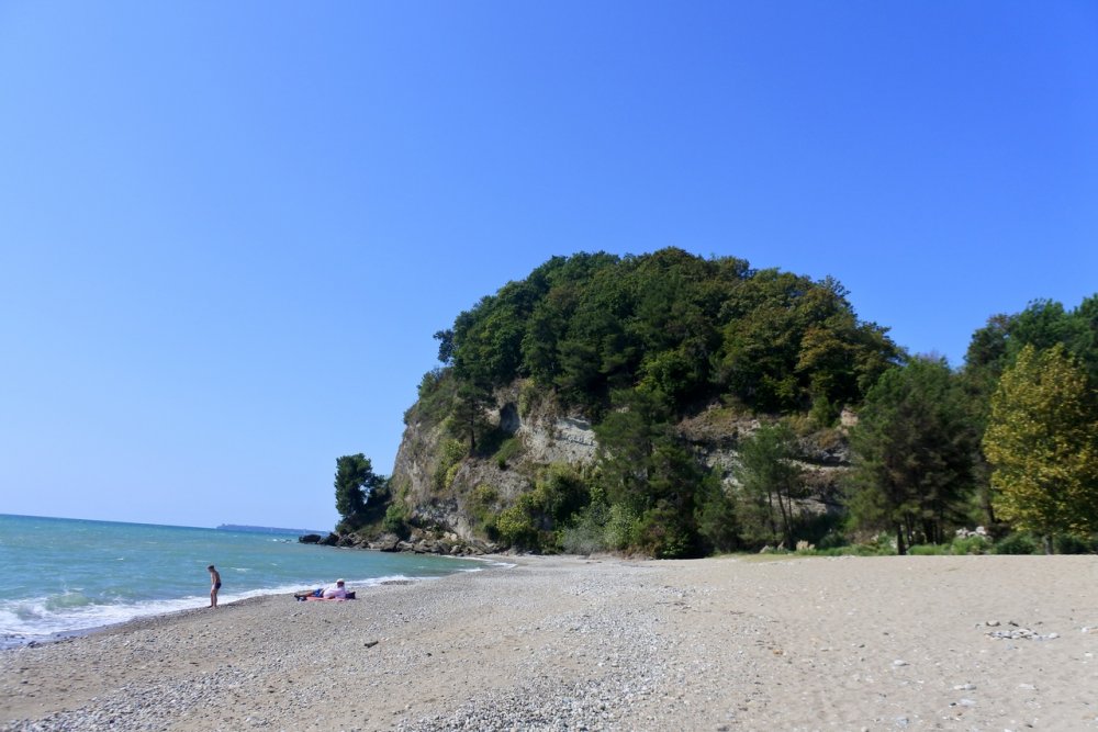 Мюссерский пляж Абхазия