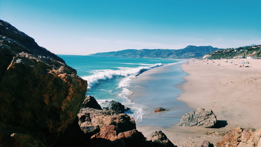 Калифорния пляж Малибу