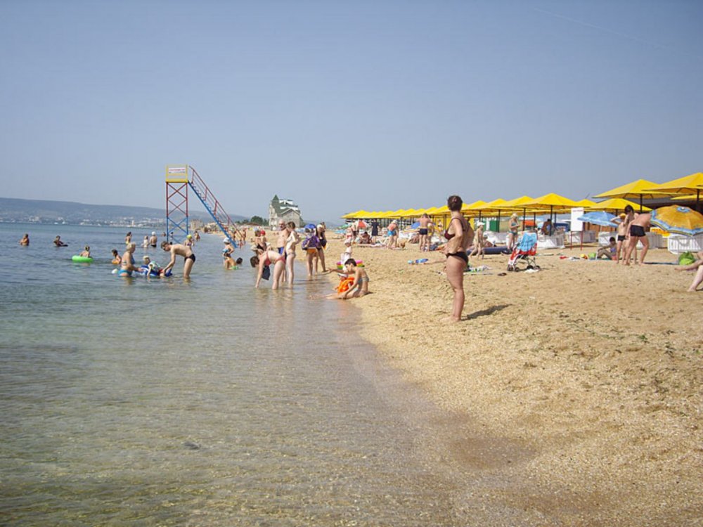 Пляж Береговое Феодосия
