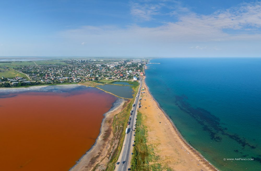 Озеро Аджиголь Крым